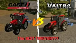 FS 20 Android 🚜 CASE IH  vs VALTRA 🚜 The BEST TRACTOR 🥇