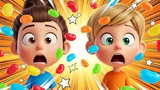 Бум-Бум Джелли Бинс! 💥🍬 | Вирусная Детская 3D Песня