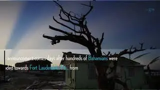 Trump administration refuses temporary protection to Bahamas evacuees
