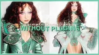 simple transitions for edits (without plugins) - after effects tutorial | klqvsluv