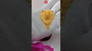 Gold Long Mangalsutra Pendant // #pendant #shorts #trishagoldart #ytshorts #shortvideo