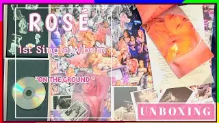 ROS&Eacute; 1st Single ( Solo ) Album | Unboxing  -R- | On the Ground