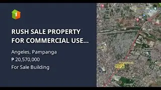 RUSH SALE PROPERTY FOR COMMERCIAL USE IN ANGELES CITY NEAR MARQUEE MALL