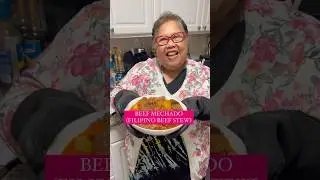 Мама ЛуЛу готовит: Мечадо из говядины (филиппинское рагу из говядины) #cookinginshorts