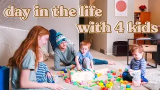 DAY IN THE LIFE WITH THREE TODDLERS AND A NEWBORN | DAY IN THE LIFE WITH A NEWBORN 2023