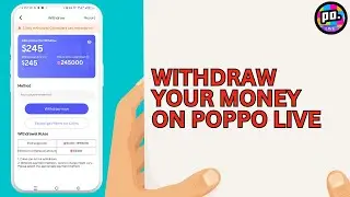 Как вывести деньги из Poppo Live