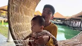 Second Day at Monkey Canopy Resort - Breakfast