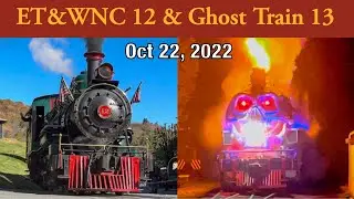 Fall at Tweetsie: ET&WNC 12 & Ghost train 13
