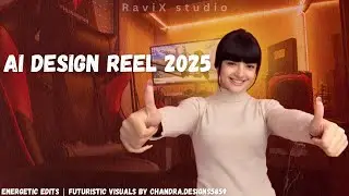 Design & Motion Edit Reel 2025 | Chandra.Designs5859 | Energetic AI-Inspired Visuals