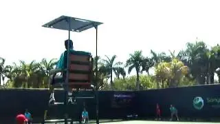 Tipsarevic vs. Petzschner - Playing a point ( Sony Ericsson 2010 )