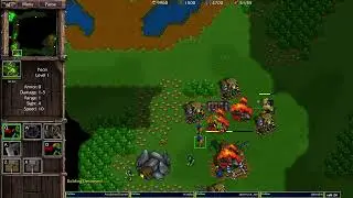 Warcraft 2 Remastered: Бой 2 на 2 от моста