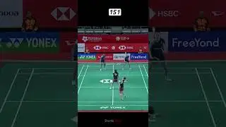 211-Shot Badminton Rally | Malaysia Masters | 2023 #badminton #rally2023
