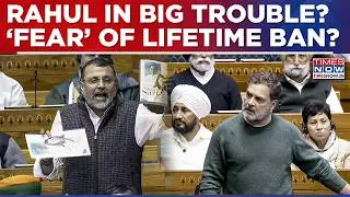 Rahul Gandhi Faces Motion Of Expulsion, Nishikant Dubey Files Notice To Terminate LoP's Membership?