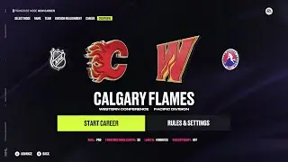 Calgary Flames Jersey Quest Franchise Mode (2023 Heritage Classic) 2023-24 Season Recap