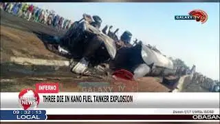 Три человека погибли в результате взрыва бензовоза в Кано