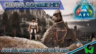 АРК БЕЗ МОДОВ!?  СЕРВЕР ПВЕ есть ли жизнь на безмодовых серверах? | ARK Ascended