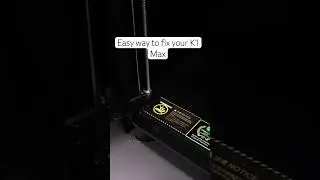 Выровняйте платформу вашего K1 с помощью этого простого трюка #3dprinting #crealityk1
