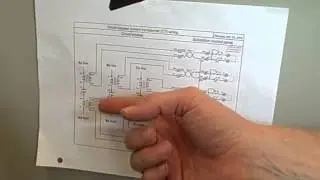 Miniature AC power grid substations -- part 5 (opening CT test switch to simulate bus fault)
