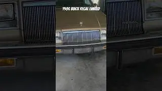 Fuel Injected 1986 Big Block Buick Regal Tap Play Button Above ☝️For Full Video