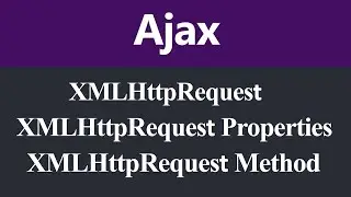 AJAX - Simple Example | In Hindi