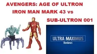 Iron Man Mark 43 vs Sub-Ultron 001 Avengers Age of Ultron