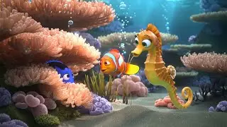 Finding Nemo Baby Dory Got Stuck in a Coral Reef | Nursery Rhymes for Kids & Baby Songs