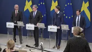 Pressträff om Sveriges första nationella strategi mot organiserad brottslighet