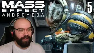 Our First Outpost & The Crew Coming Together - Mass Effect Andromeda | Blind Playthrough [Part 5]