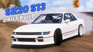 Forza Horizon 5 Drift Build - Clean 1992 Nissan Silvia S13 SR20 Build!