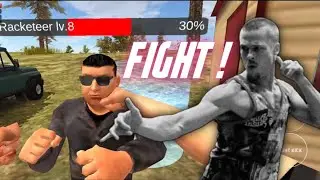 Beating the racketeer | Russian Car Driver UAZ Hunter 