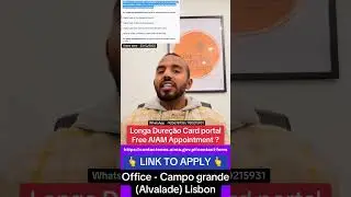 Longa Durecao Card portalFree AIAM Appointment ? &reg;Live Portugal By Harry | Advocate Harry | Portugal