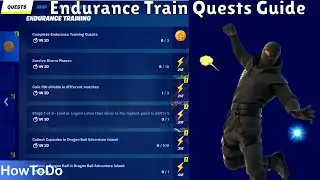 All Endurance Train Quests Guide | Dragon Ball