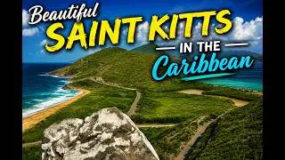 Saint Kitts Island in the Caribbean,