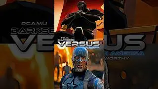 DARKSEID VS CAPTAIN AMERICA #marvel #captainamerica #dccomics #darkseid #shorts #ytshorts #mcu #dcu