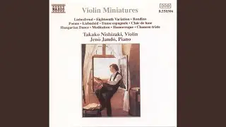 Moods, Impressions and Reminiscences, Op. 41, Book 4: No. 14, Poem (Arr. for Violin & Piano)