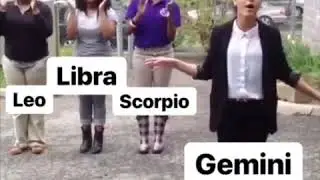 Zodiac Signs singing &ldquo;Please Mr. Postman&rdquo; | Funny Video