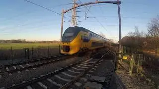 Heavy Train Traffic on the Dutch Railways