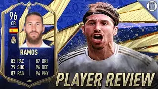 THEY'VE FINALLY UPGRADED HIM! - 96 TOTY RAMOS PLAYER REVIEW! - FIFA 21 ULTIMATE TEAM