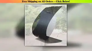 ETFE Semi- Flexible Solar Panel 150W 19.8V balcony photovoltaic PV 150 Watt Solar charge Panel for