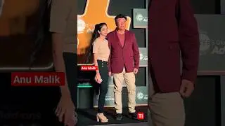 Anu malik with daughter #shorts