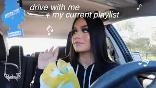 drive with me + my current fall playlist 2019 (happy/chill vibes)