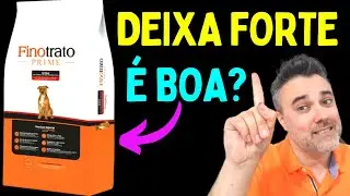 Ração FINOTRATO ACTIVE 🔴ração para PITBULL! DEIXAR CÃO FORTE! ✅Comprei!