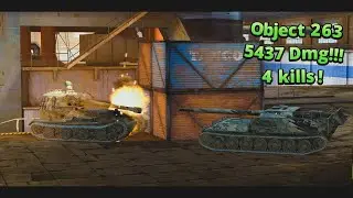 Object 263 - Sztuka Dominacji! 5437 DMG i 4 Fragi 💥 | Klan R3FS