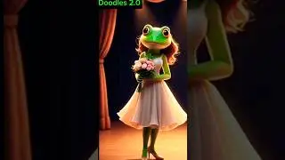 Frog dance shorts| patila missed stranger| vfx special effects|#frog#dance#funny#fun#art#ai#patila