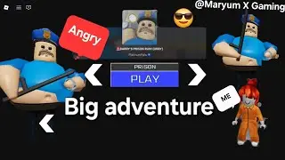 Playing Roblox / Bary's Person RUN ! / #@Maryum X Gaming 