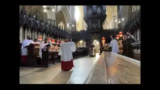 Evensong Exeter Cathedral July 26, 2022
