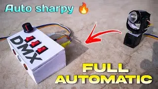 How to make sharpy dmx controller at home | DMX controller kaise banaye | DIY sharpy dmx controller 