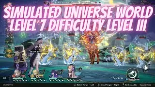 Simulated Universe World Level 7 Difficulty Level 3(F2P) Honkai Star Rail