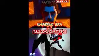 Spiderman 2099 Vs Batman Beyond #marvel #dc #spiderman #batman #acrossthespiderverse #memes #edit