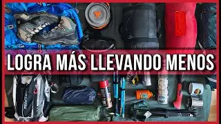 EQUIPO ligero de Camping para MONTA&Ntilde;A l BOSQUE l PLAYA.